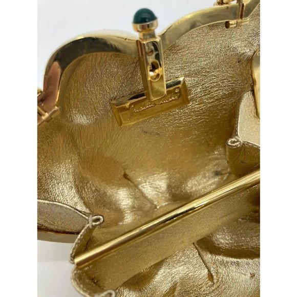 Judith Leiber Swarovski Crystal Frog Minaudiere - Picture 13 of 14